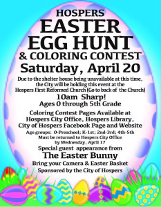 Easter Egg Hunt ad