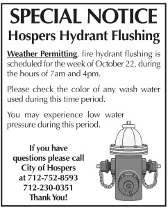 Hydrant Flushing